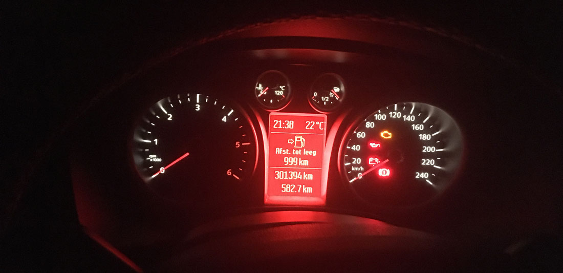 Спідометр та одометр Ford Focus