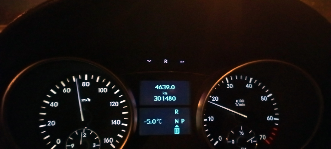 Панель приладів Mercedes-Benz ML 350 2006 року