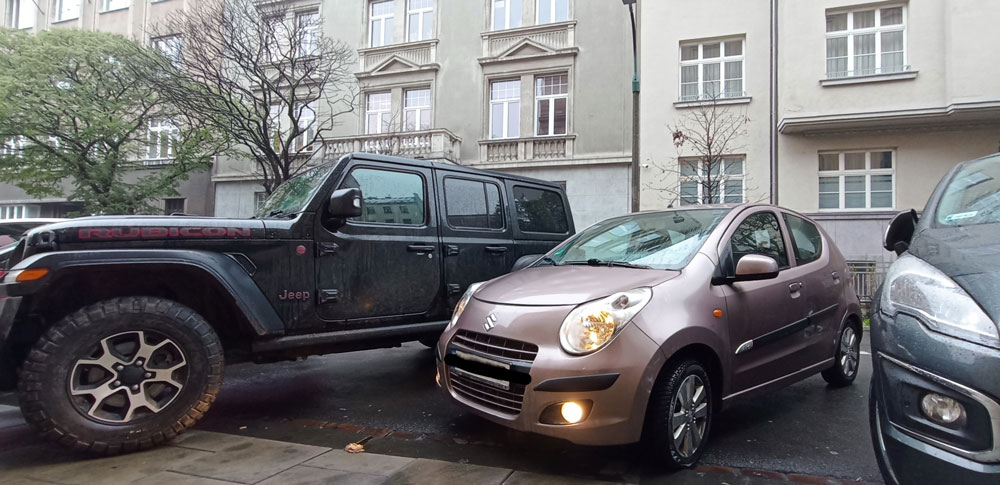 Suzuki Alto в Кракові (Польща)