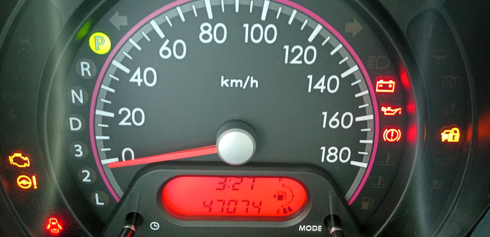Спідометр та одометр Suzuki Alto