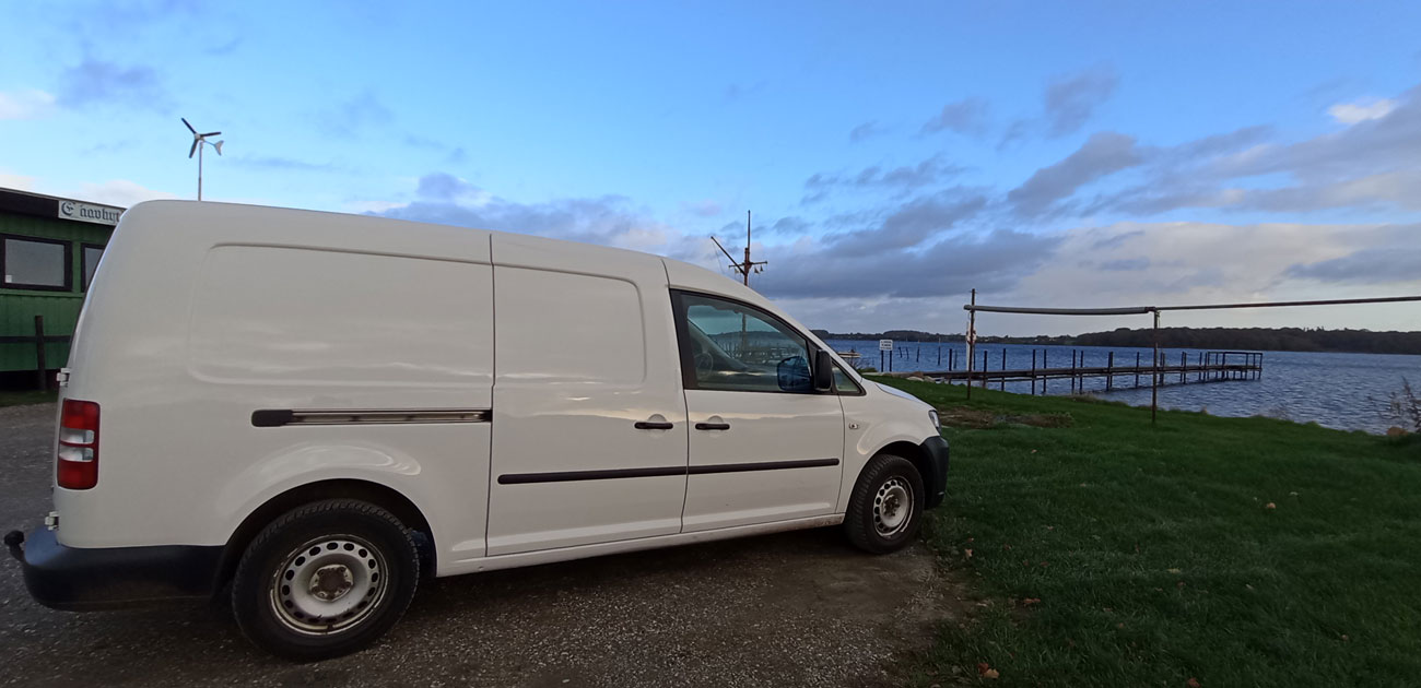 Автомобіль Volkswagen Caddy з Данії