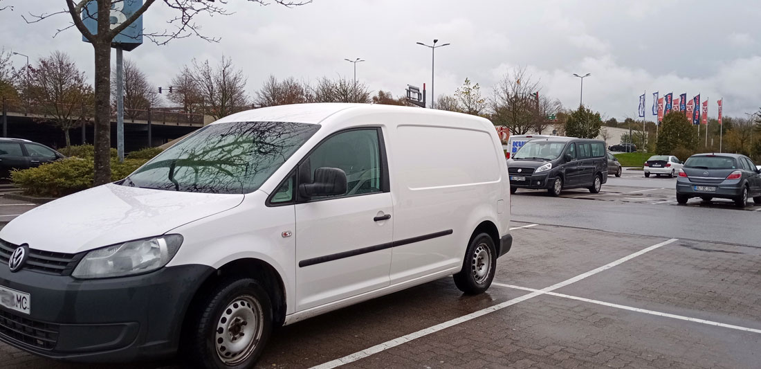 Volkswagen Caddy фургон спеціалізований малотонажний