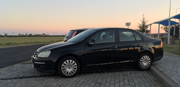 Автомобіль Volkswagen Jetta з Данії 