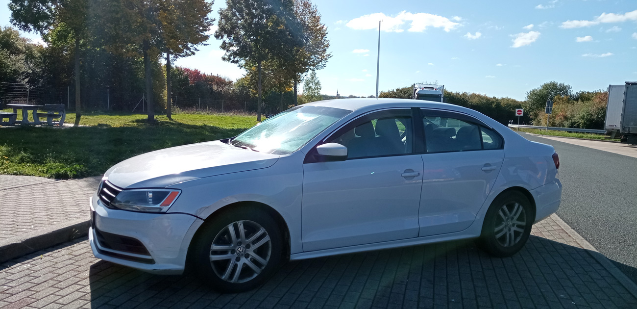Автомобіль Volkswagen Jetta 2017 року з Берліну в Київ