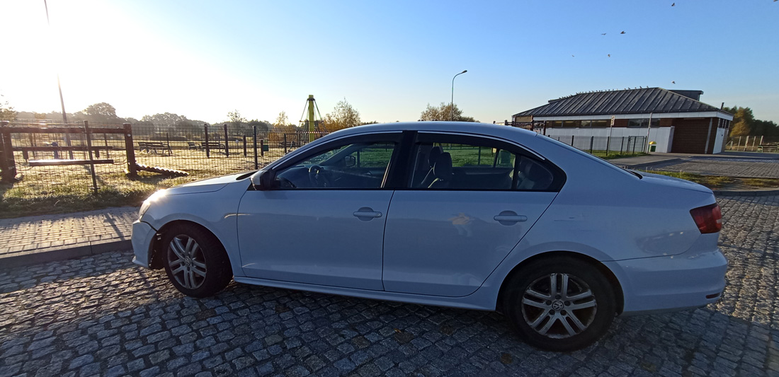 Volkswagen Jetta 2017 року - перетин польсько-українського кордону